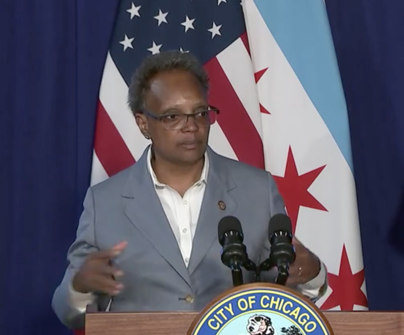 Mayor Lori Lightfoot is reacting with frustration about the many  incidents of gun violence over the past few days.