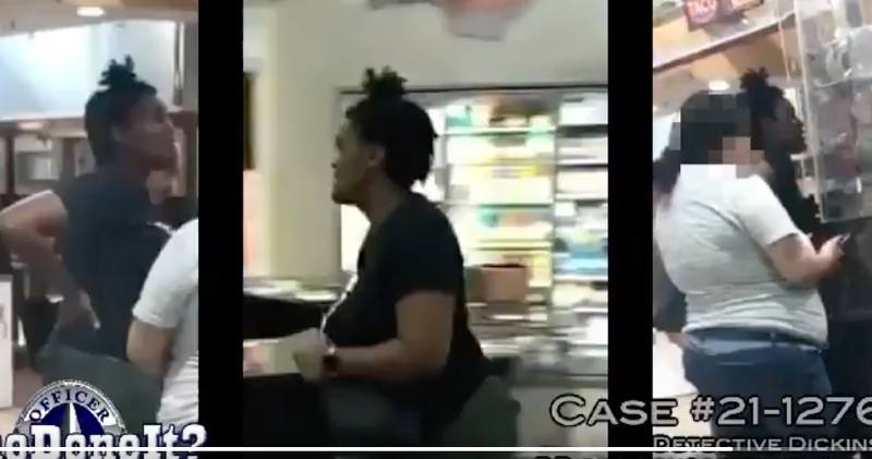Footage from security video