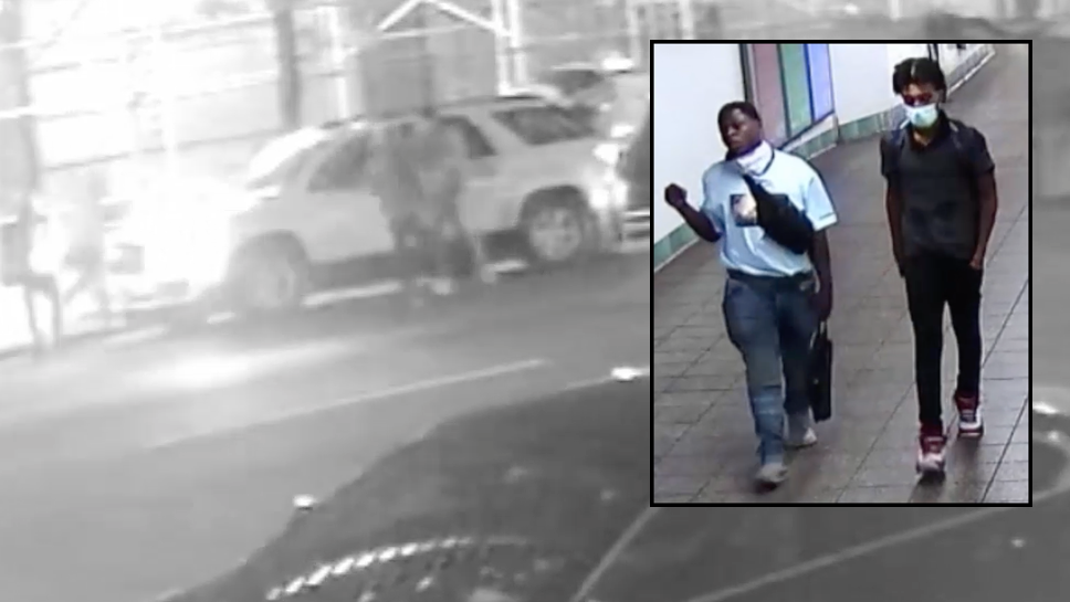 VIDEO: Men steal SUV, drag woman in Hell's Kitchen carjacking; 2 sought