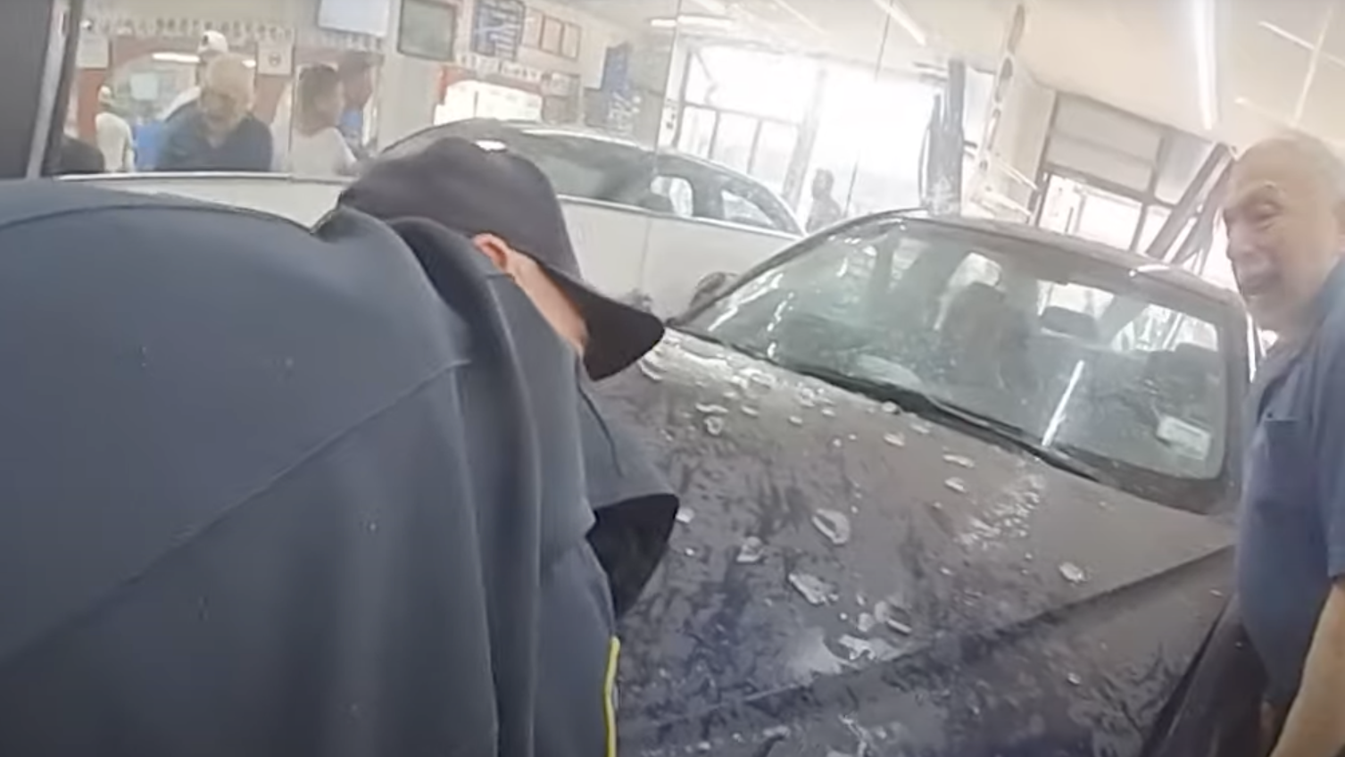 VIDEO: Police, bystanders lift car to free baby after Yonkers crash