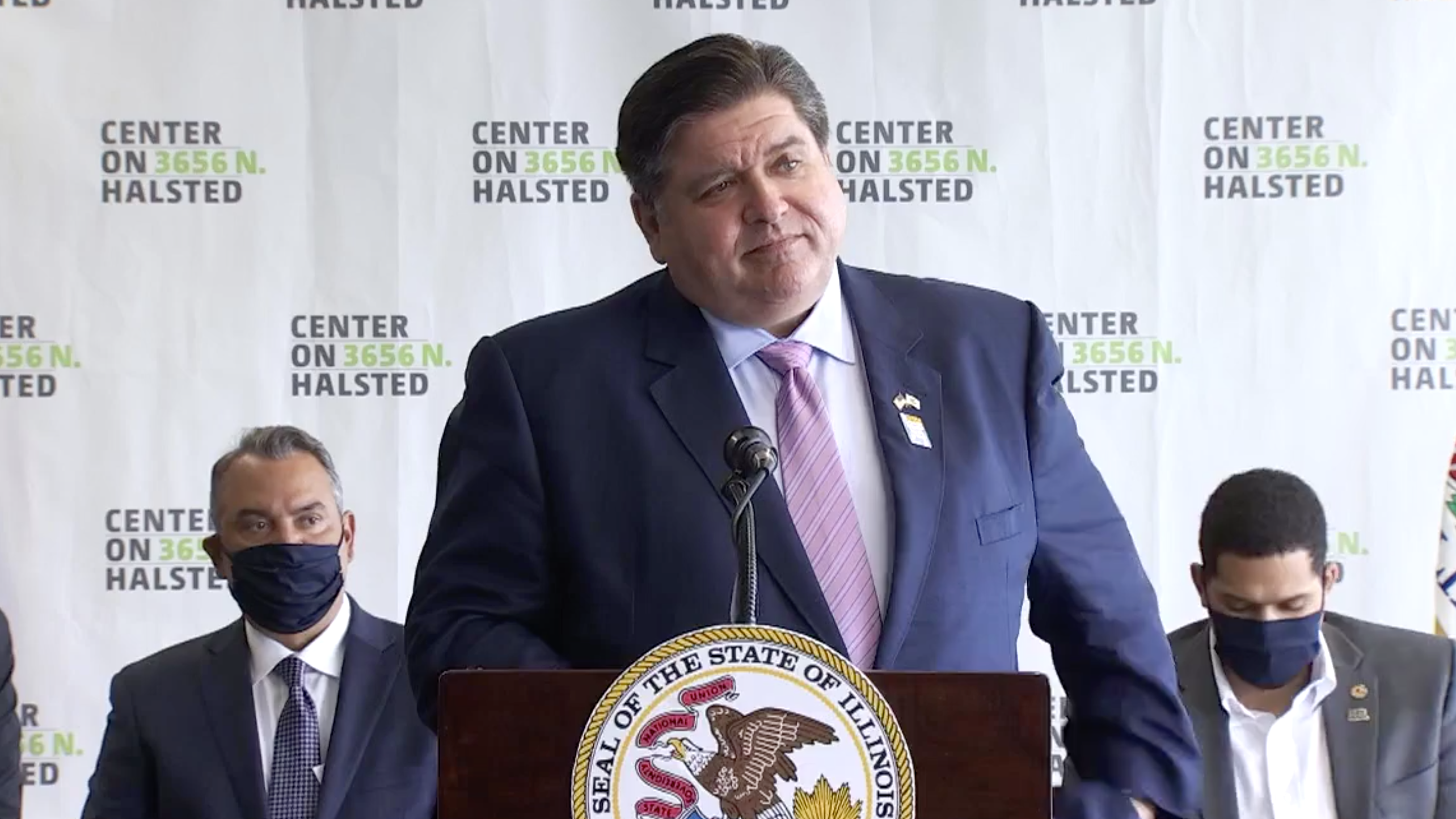 Pritzker still attending Lolla, says he’ll wear mask if necessary