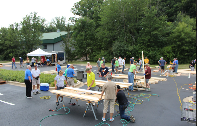 Volunteers from 7 Catholic churches help build Habitat home for Will County family