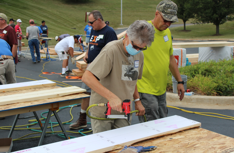 Volunteers from 7 Catholic churches help build Habitat home for Will County family
