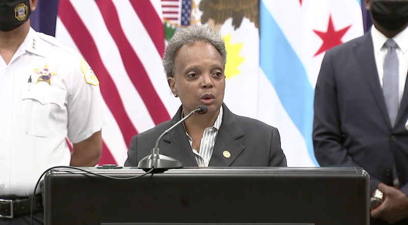 Mayor Lightfoot responds to reports of Chicago police officers shunning her 