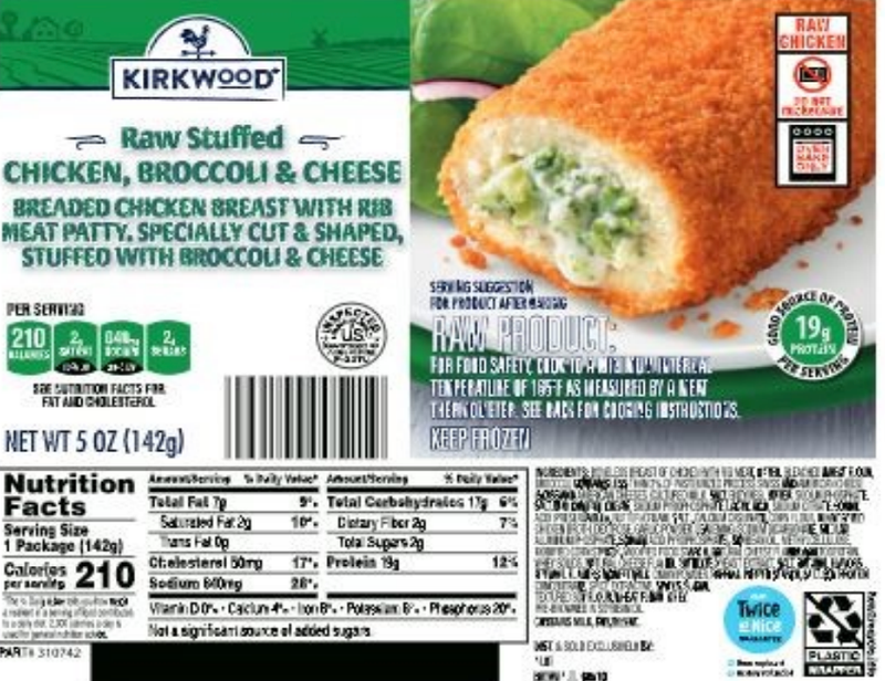 Salmonella recall