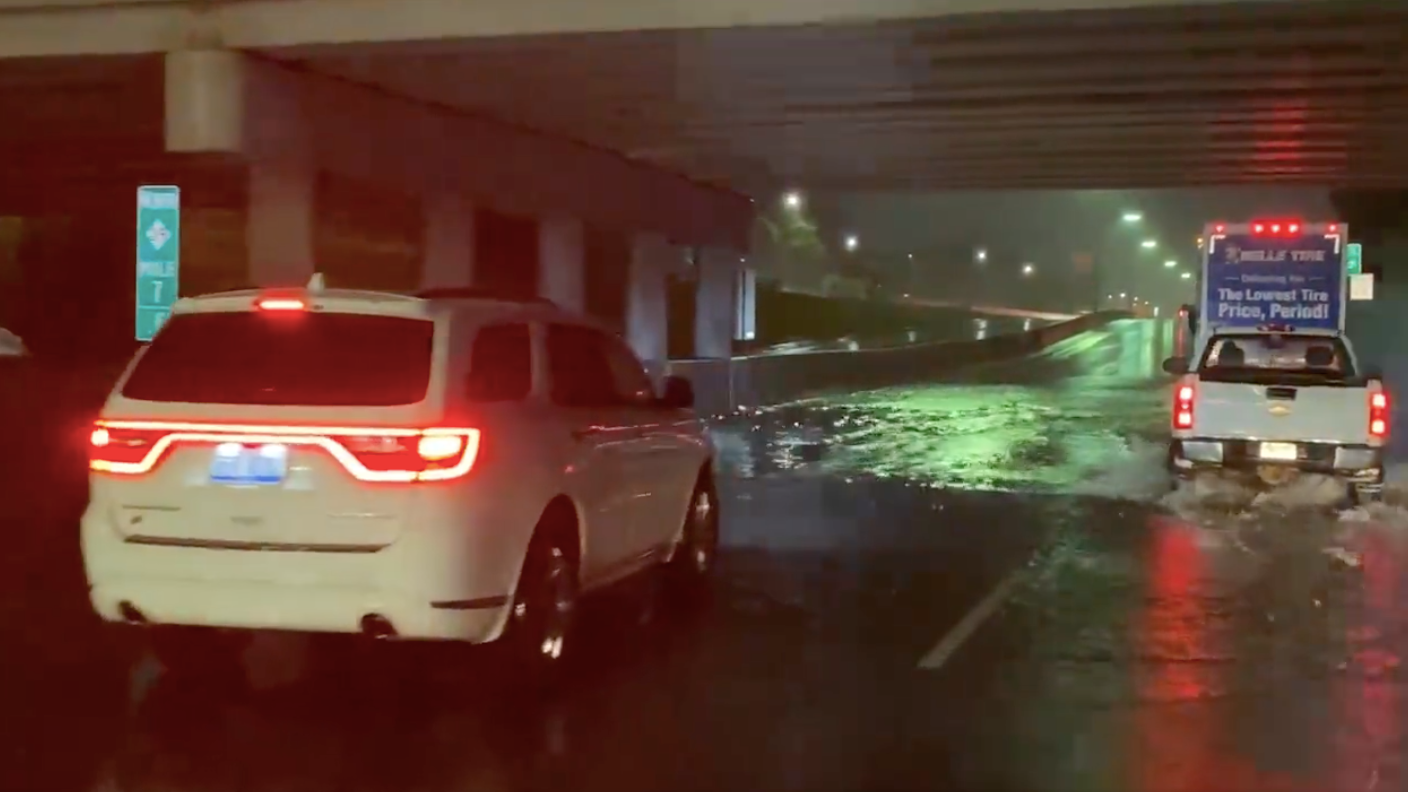 Major flooding results in road closures across metro Detroit