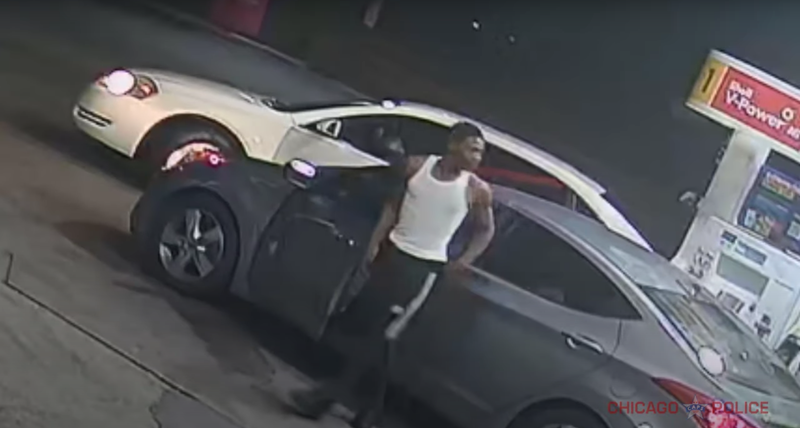 Police release video of man wanted in fatal shooting at gas station