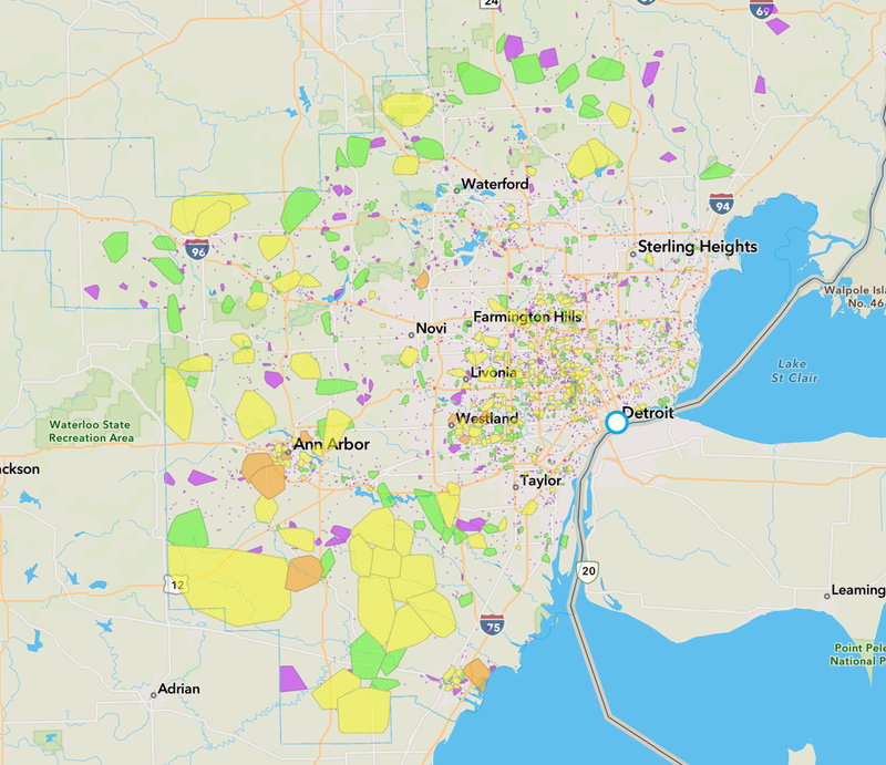 DTE Outage Map