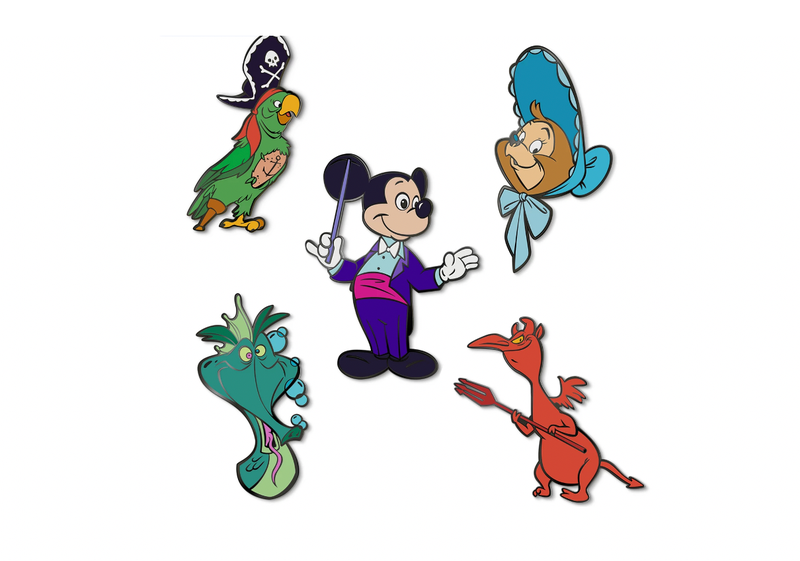 D23 Exclusive Walt Disney World 50th Anniversary Pin Set – ''A Most Magical Kingdom'' – Limited Edition