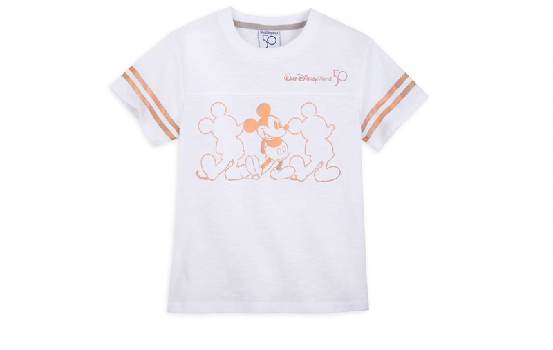 Walt Disney World 50th Anniversary Football T-Shirt for Kids