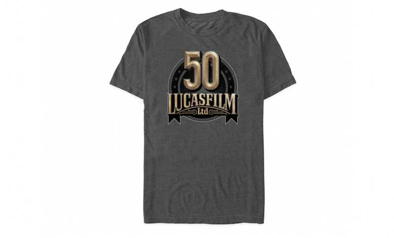 Lucasfilm Ltd. 50th Anniversary Logo T-Shirt for Adults