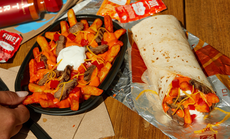 Taco Bell loaded nacho Fries