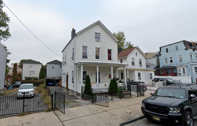 Exertior of 36 Taylor Street, center, wich was evacuated after Tropical Storm Henri damaged its foundation, according to officials.