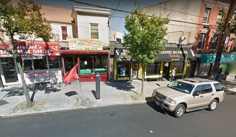 Outside Bousso African Hair Braiding Salon.