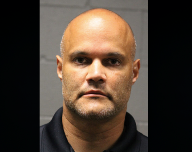 Chicago Police lieutenant Wilfredo Roman mug shot