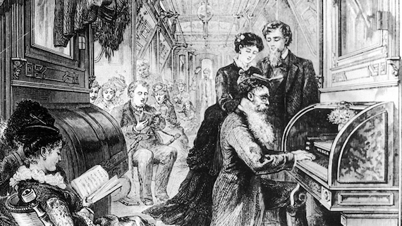 Stopping in Chicago this weekend: luxurious Pullman cars