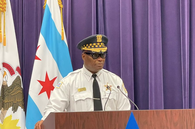 Chicago Police Supt. David Brown