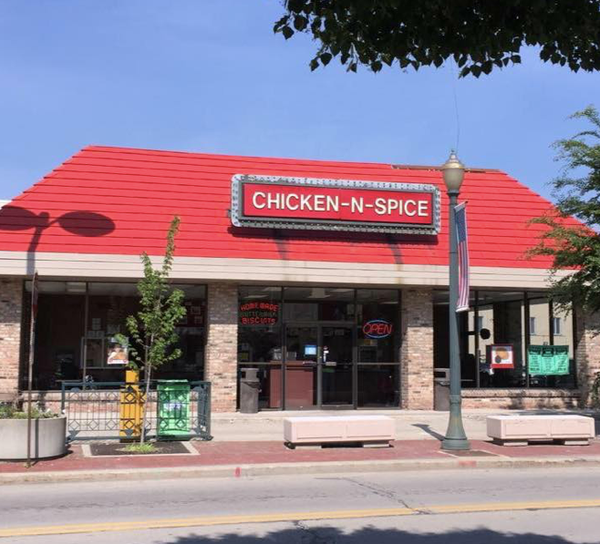 exterior of Chicken-N-Spice restaurant
