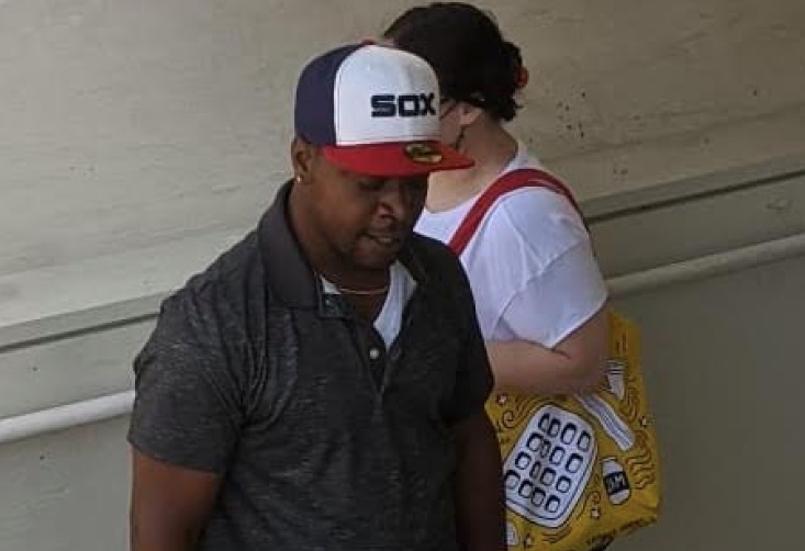 surveillance image of a battery suspect
