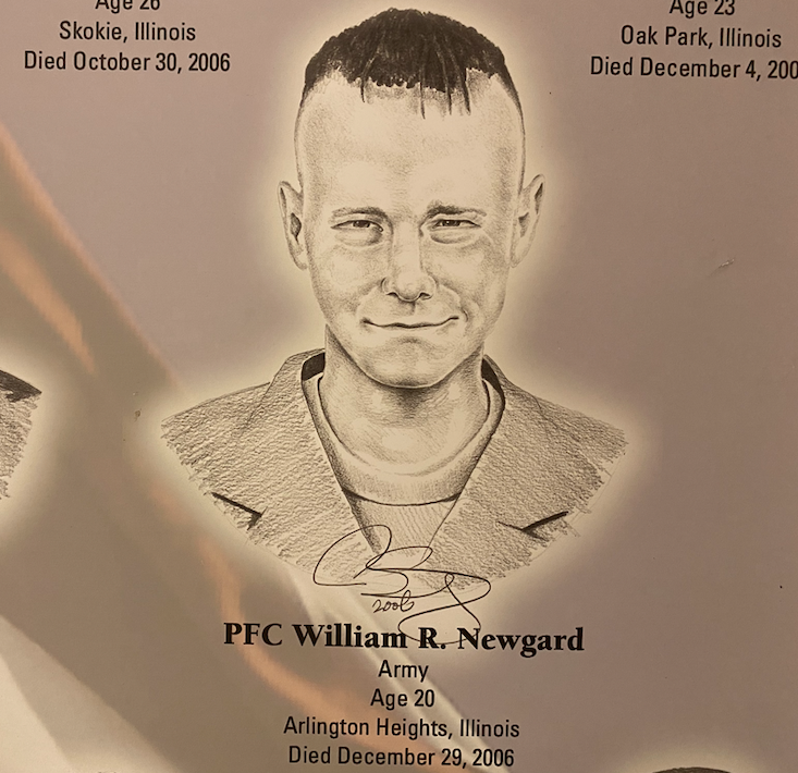 fallen Army Private First Class William Newgard