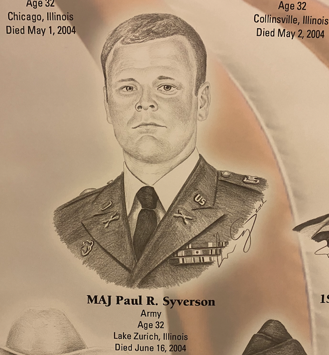 portrait of Army Maj. Paul Syverson III
