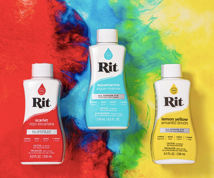 Rit Dye bottles