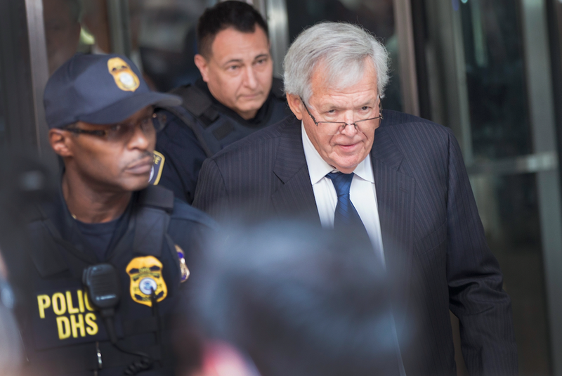 Former U.S. House Speaker Dennis Hastert
