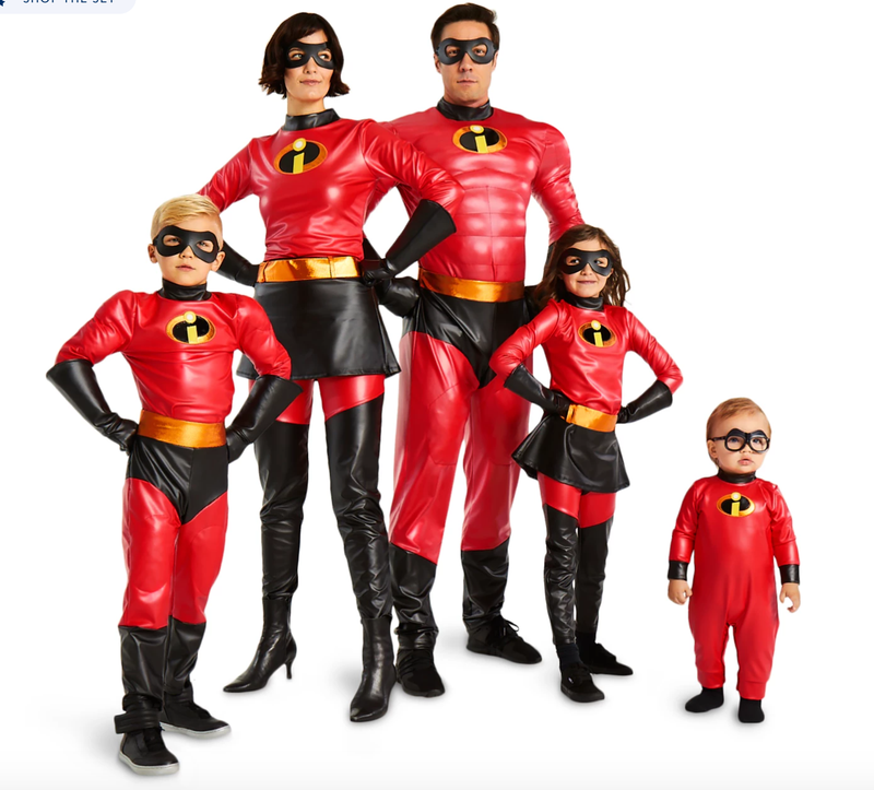 Incredibles Family Costume Collection