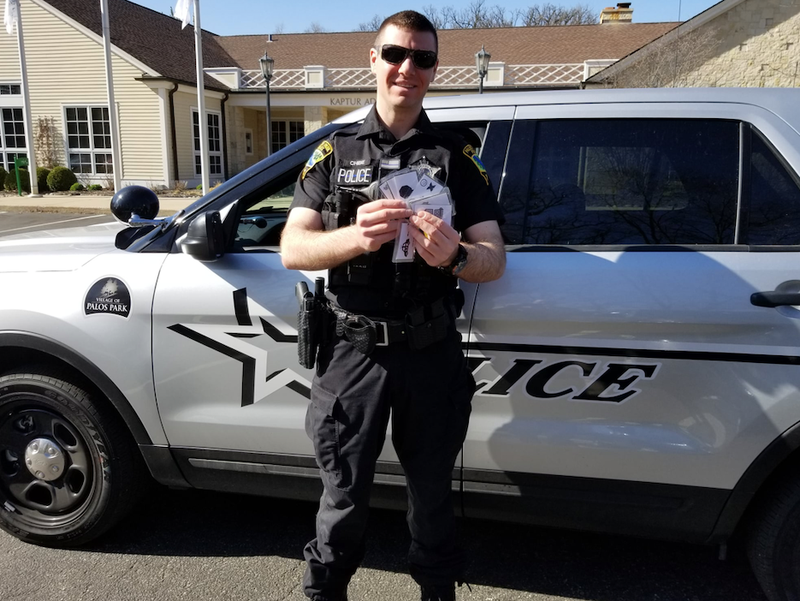 Palos Park Police Officer Ross Chibe