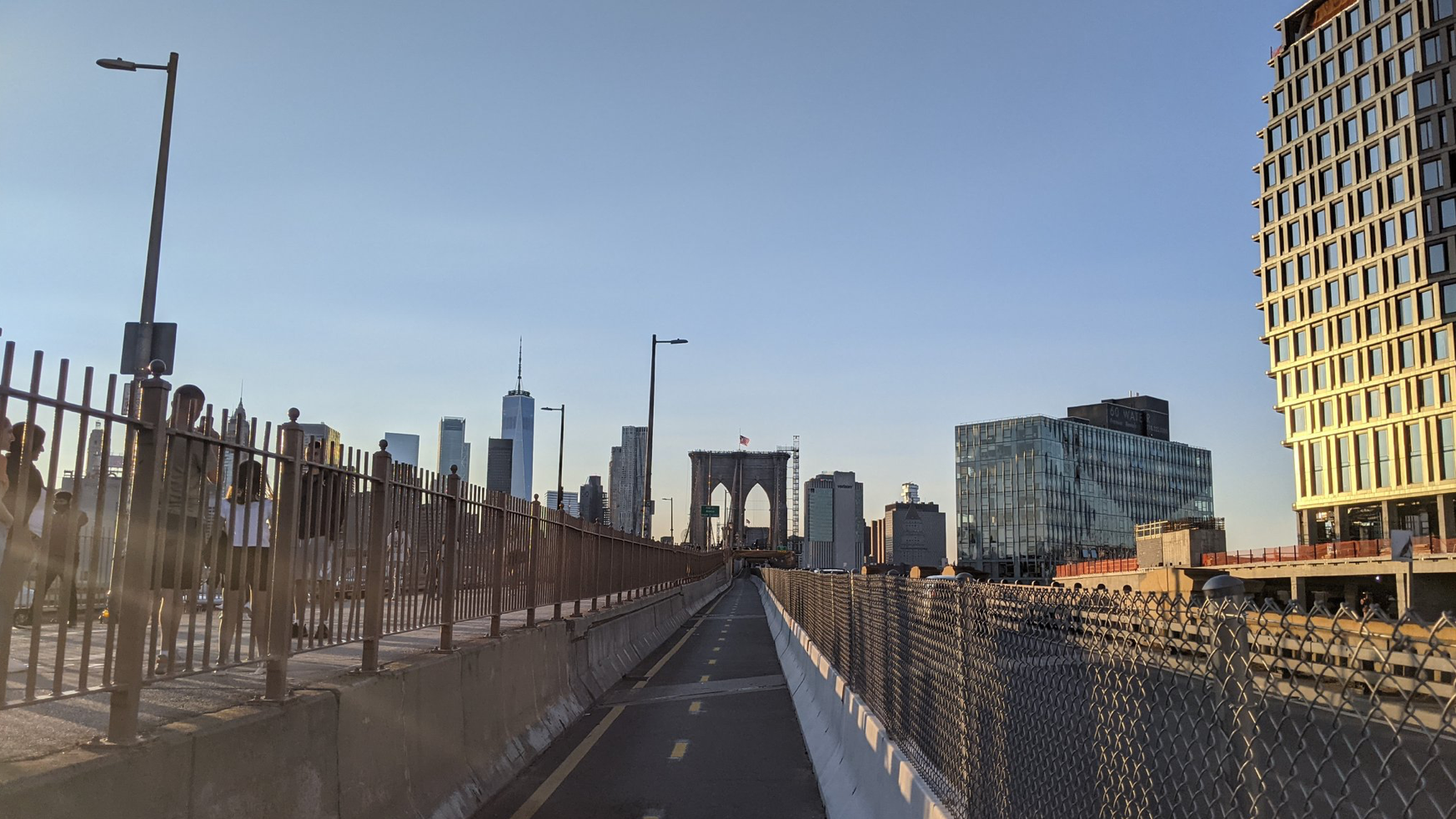 'A historic moment': Brooklyn Bridge's bike lane opens Tuesday