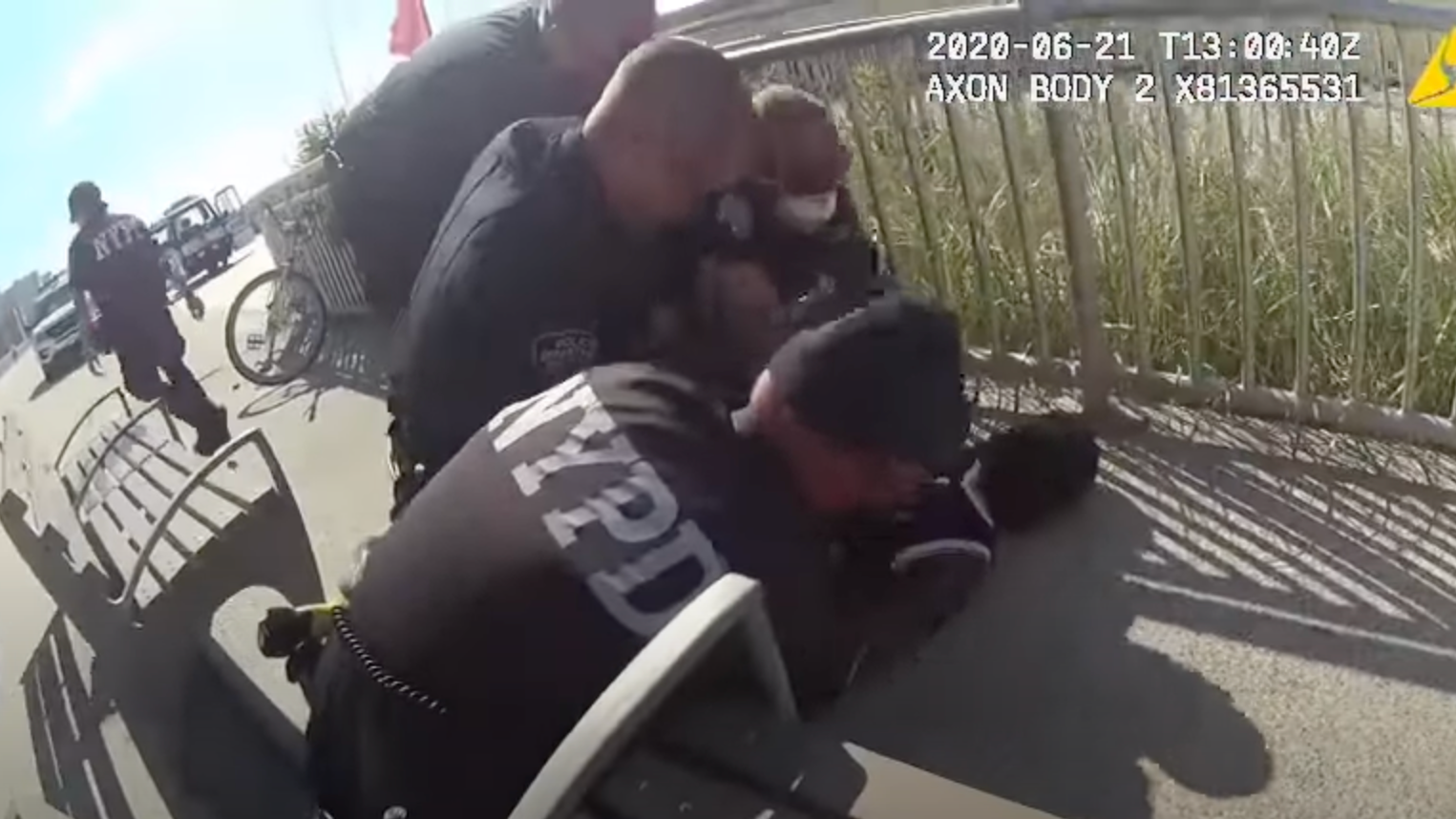 Grand jury won't indict ex-NYPD officer accused of illegal chokehold in viral incident