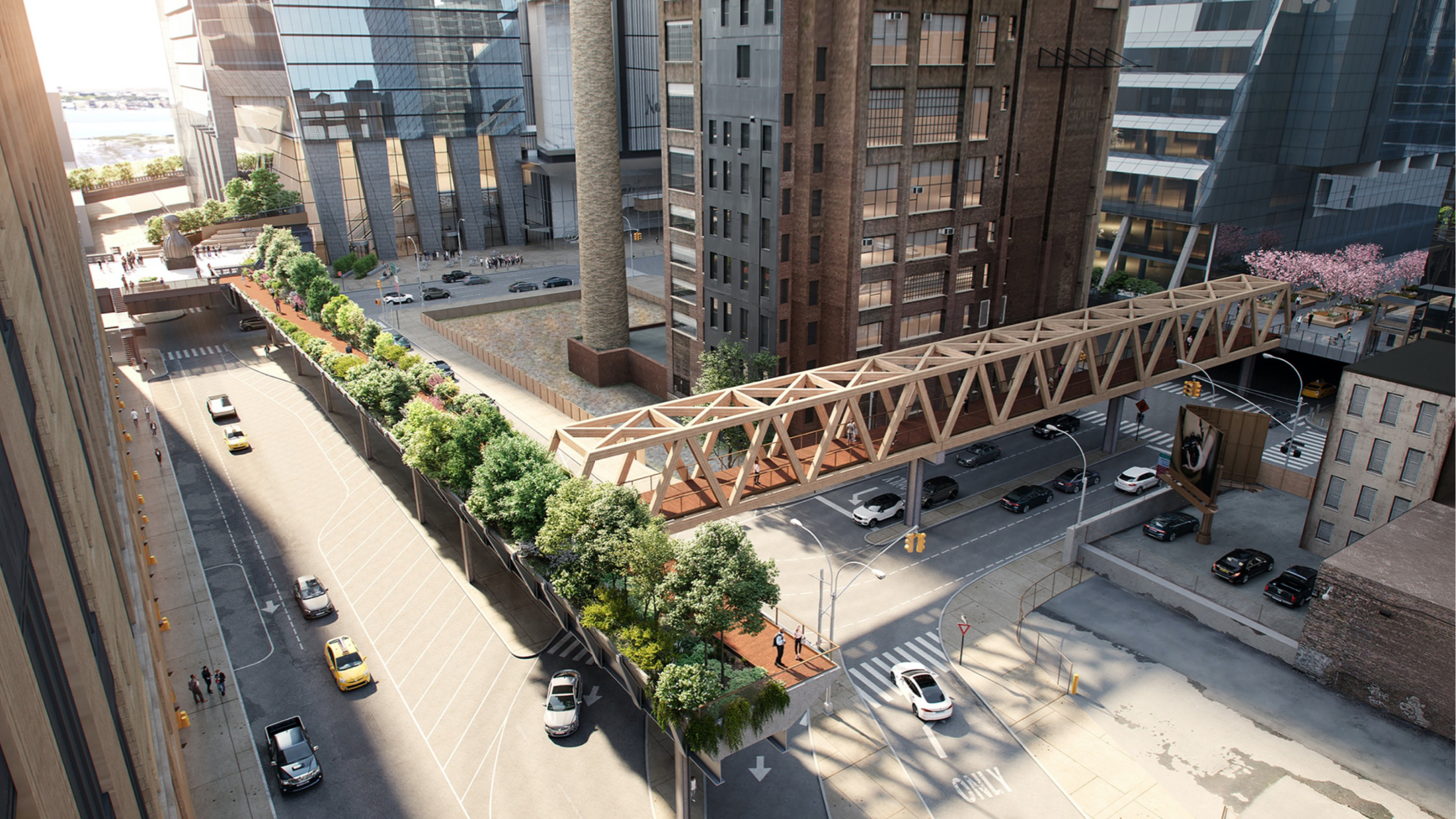 PHOTOS: Hochul unveils renderings for $50M High Line expansion to Moynihan Train Hall