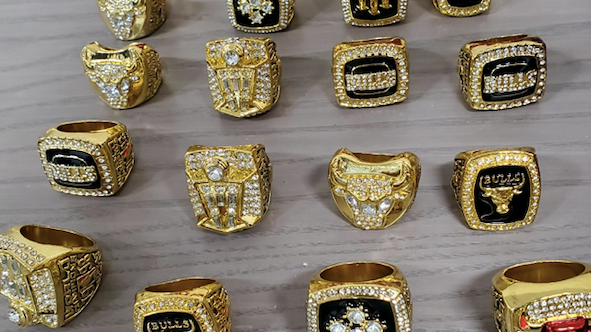 Feds intercept fake sports championship rings, including Bulls bling