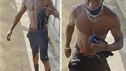 Suspect wanted in Blue Line robbery
