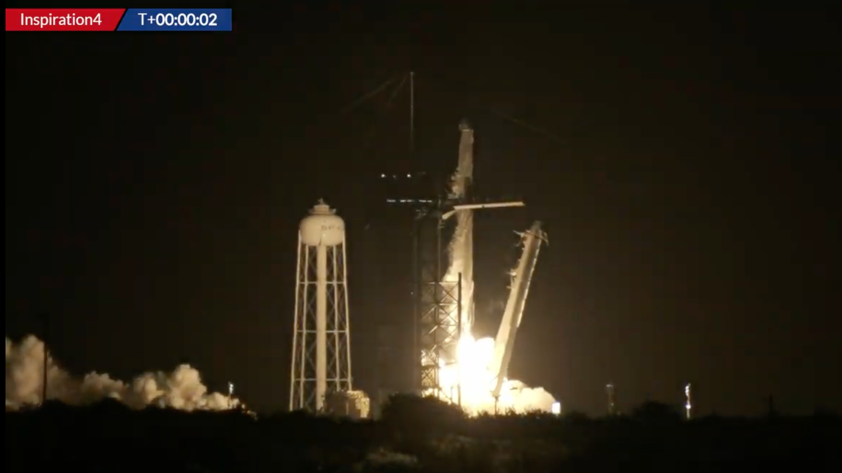 WATCH: SpaceX launches 4 amateurs on private Earth-circling trip