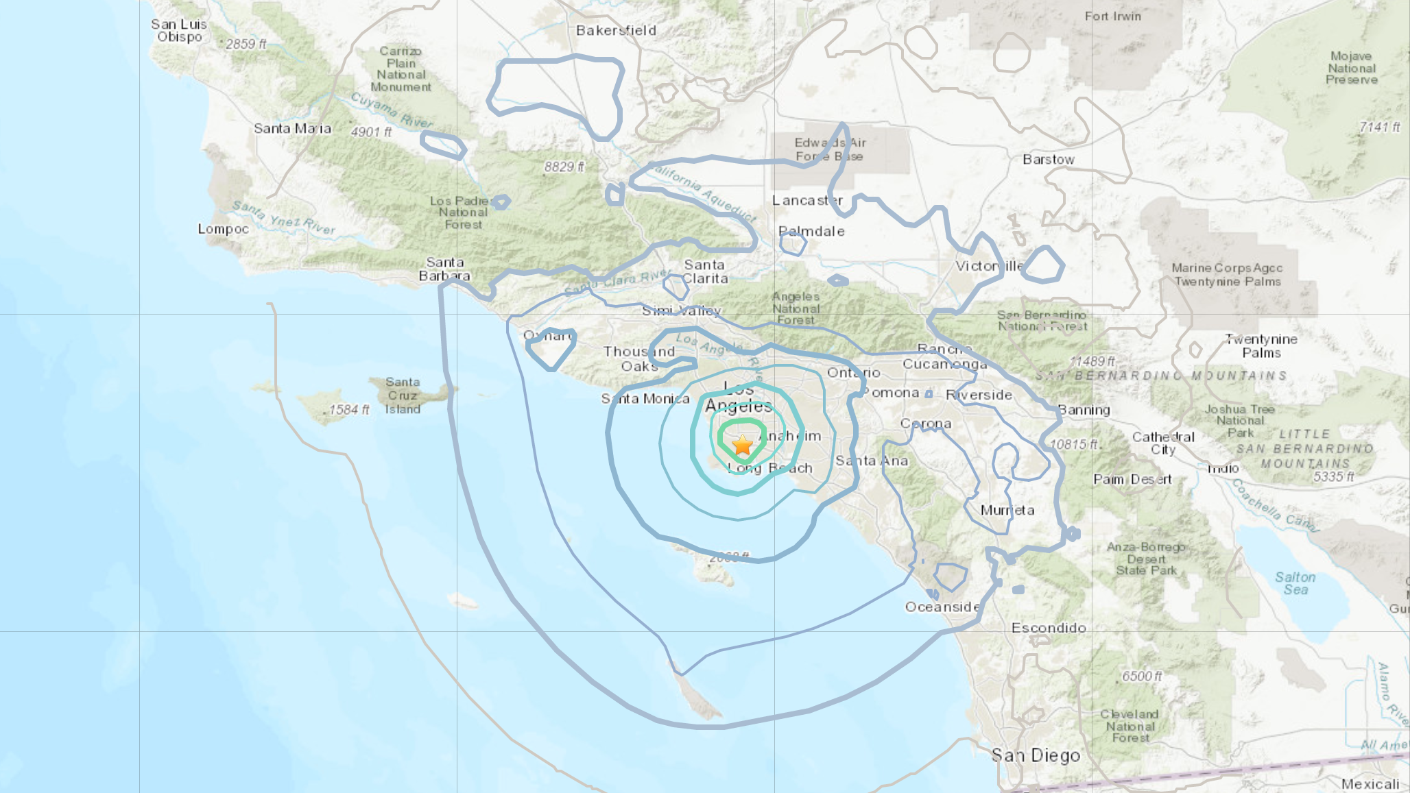 Magnitude 4.3 earthquake strikes SoCal, centered in Carson