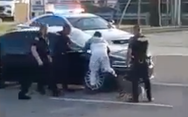 Police K-9 biting man in St. Louis County