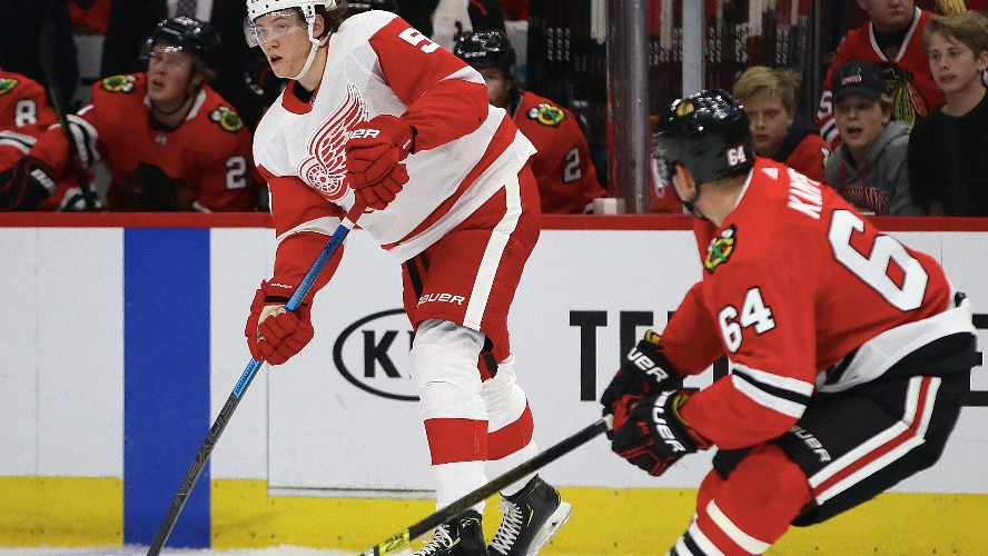 Moritz Seider is 'going to fit in really well' with the Red Wings