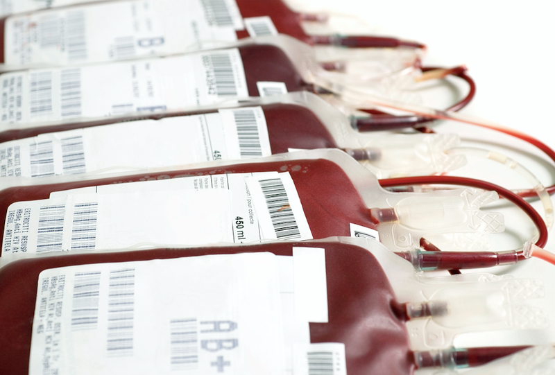 bags of blood