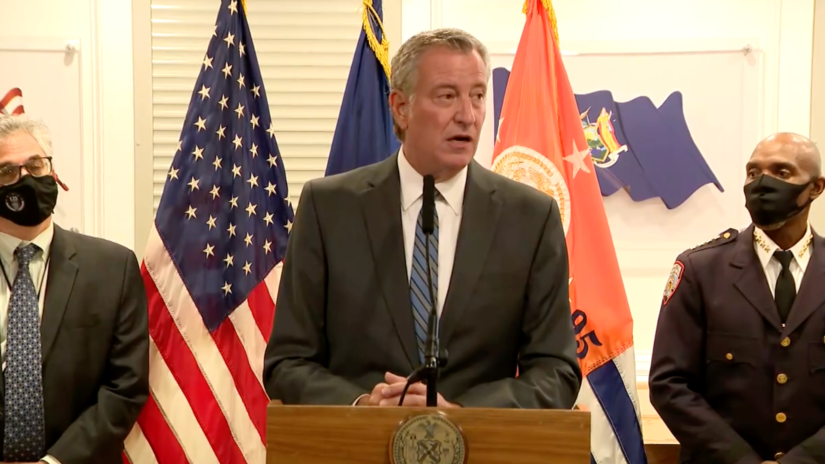 De Blasio makes long-awaited Rikers Island visit, says work 'needs to be done'