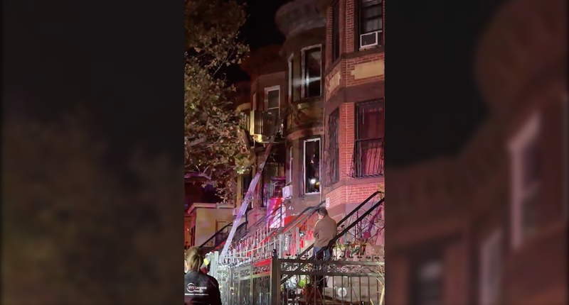 One 4-year-old boy is in critical condition and 15 others were injured when a fire tore through a Sunset Park apartment building Friday night, officials said.