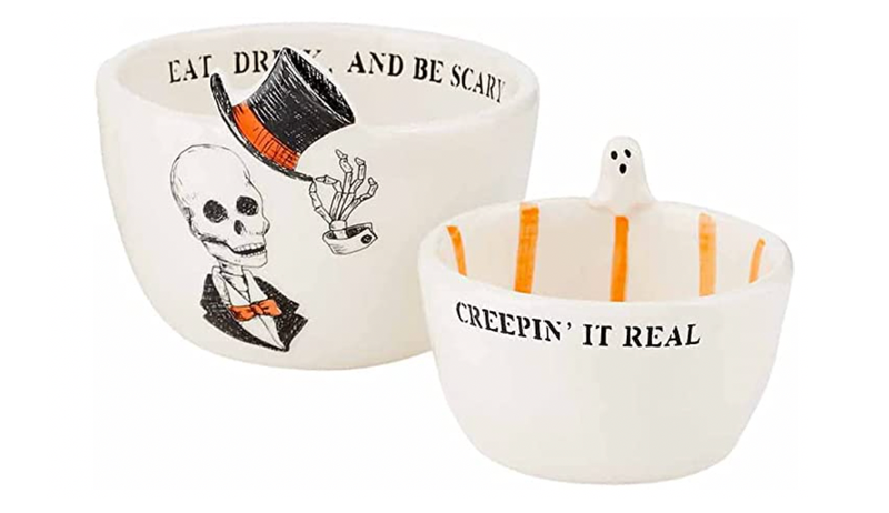 Mud Pie Halloween Nested Dip Bowl Set