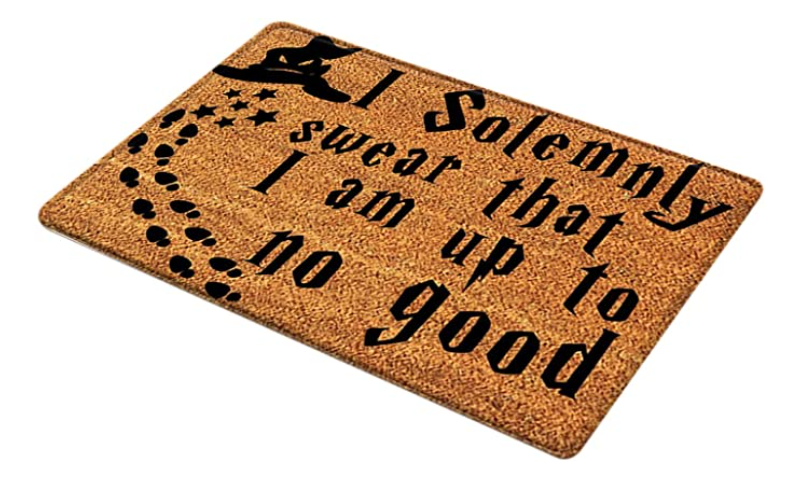 Halloween Welcome Doormat Blanket