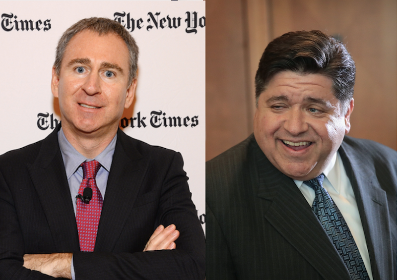 Ken Griffin and J.B. Pritzker