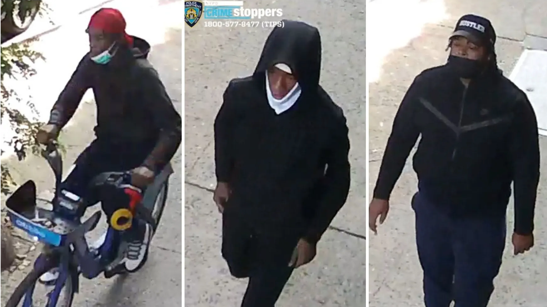 Police release new photos of suspects after girl, 16, shot in head at Brooklyn park