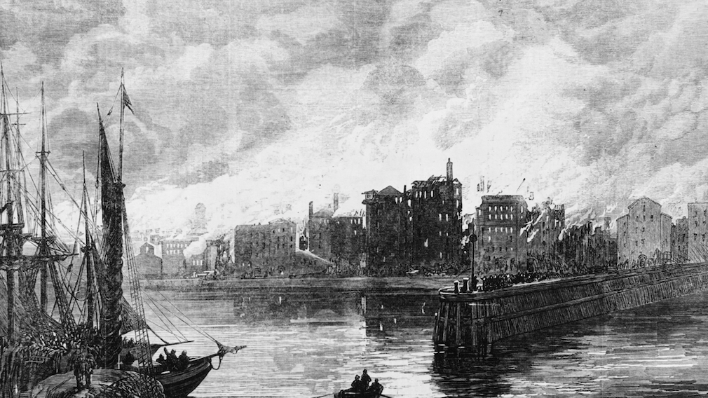 Great Chicago Fire was 'almost inevitable' from conditions, historian says