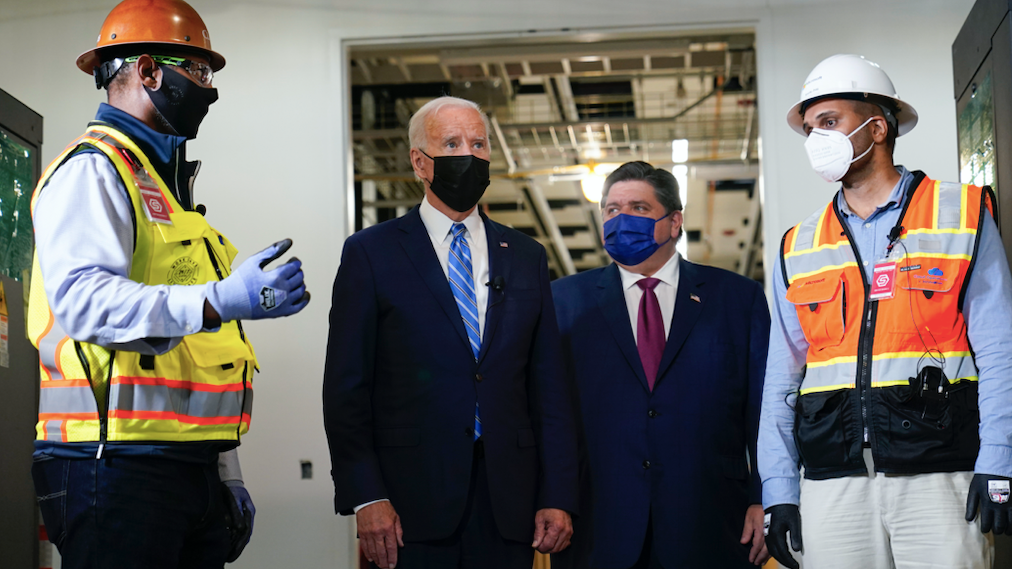 Biden visits Chicago to push vaccine mandates: 'They're lifesaving'