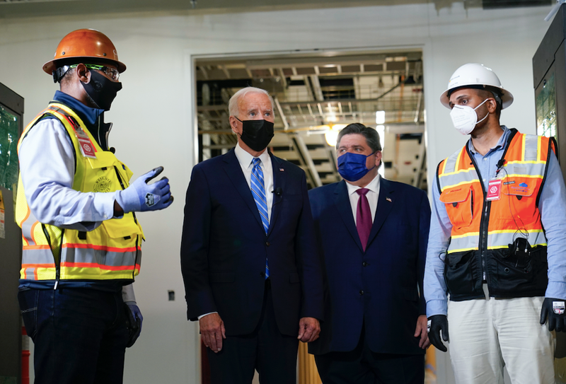 Biden visits Chicago