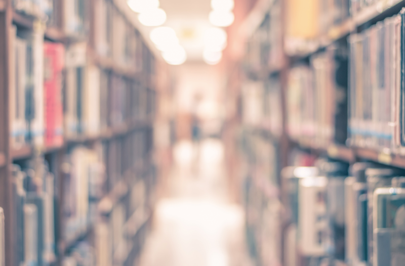 books in library