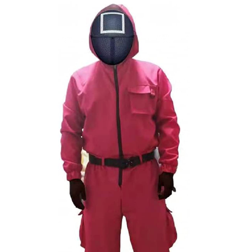 Red guard Squid Game costume